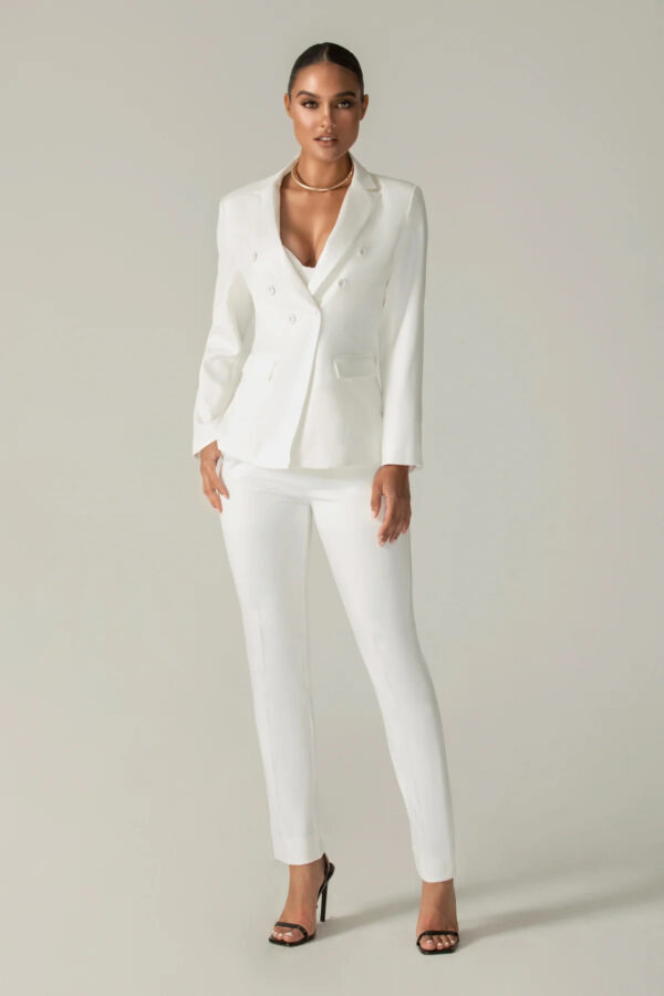 Rocio Tailored Blazer (Off White)