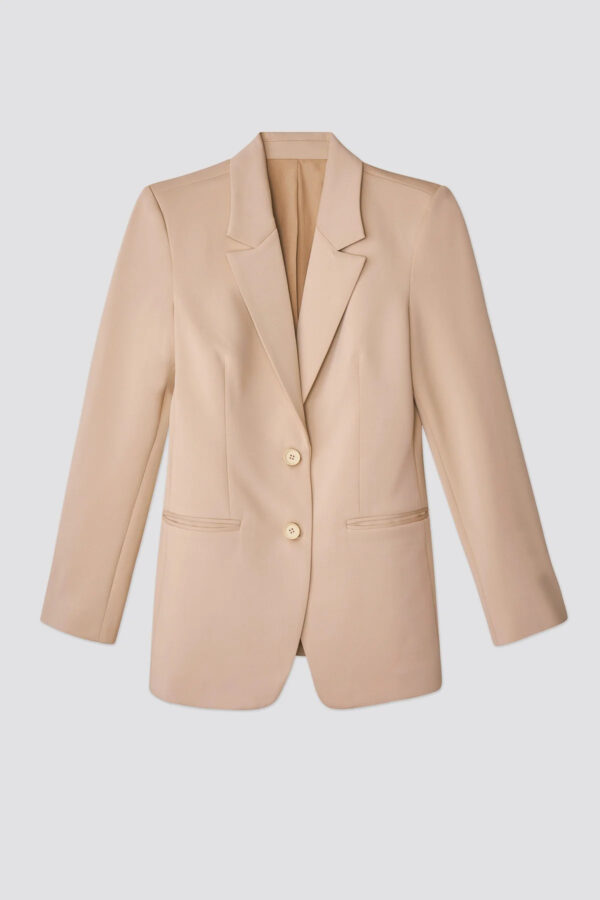 Marina Stylist Cinched Blazer (Nude) - Image 2
