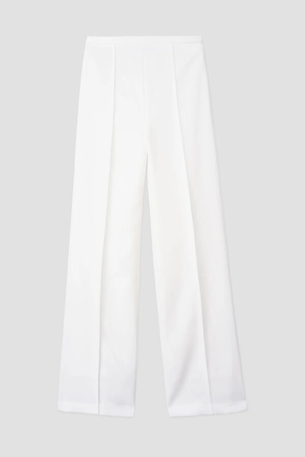 Lena Loose Fit Pants (Off White) - Image 6