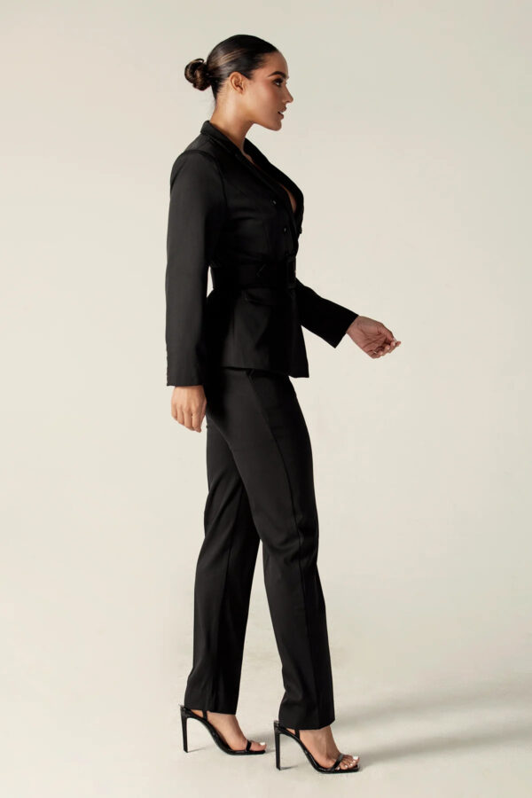 Rocio Tailored Blazer (Black) - Image 5