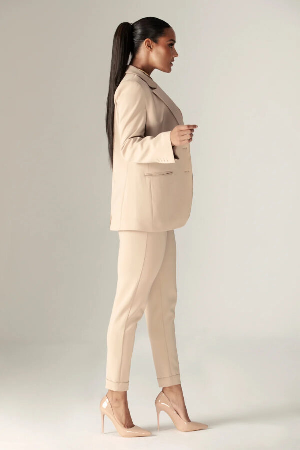 Luanne Straight Ankle Pants (Nude) - Image 3